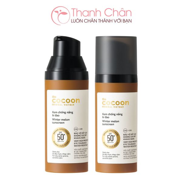 Kem Chống Nắng Bí Đao Cocoon Winter Melon Sunscreen 50ml