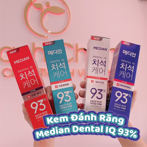 Kem Đánh Răng Median Dental IQ 93%