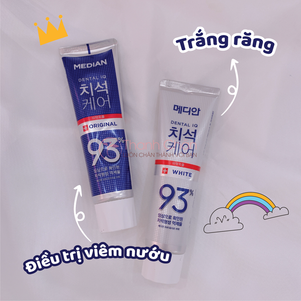 Kem Đánh Răng Median Dental IQ 93%