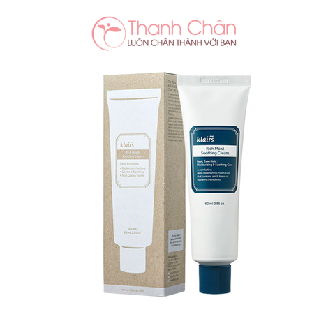Kem Dưỡng Cho Da Khô Klairs Rich Moist Soothing Cream