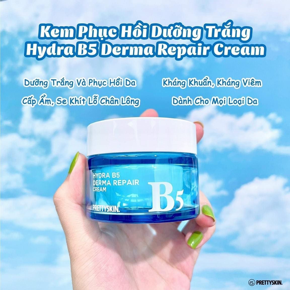 Kem dưỡng Pretty Skin Hydra B5 Derma Repair Cream 52ml Thanh Chân ...