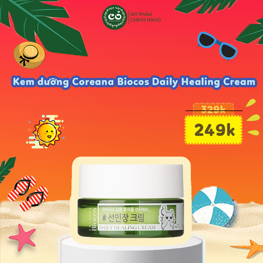 Kem dưỡng Coreana Biocos Daily Healing Cream (50g)