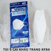 [Túi 5 Cái] Khẩu Trang Ngăn Khói Bụi & Vi Khuẩn 4D Jomi