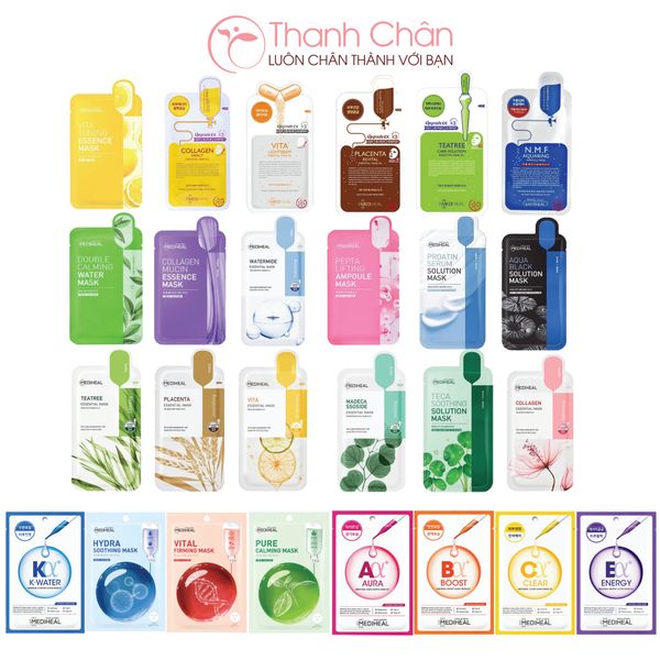 Mặt Nạ Giấy Cấp Ẩm, Dưỡng Trắng Mediheal Mask 24ml