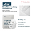 Mặt nạ Klairs Rich Moist Soothing Tencel Sheet Mask