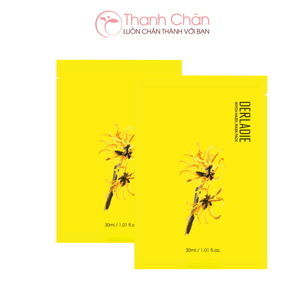 Mặt Nạ Trị Mụn Derladie Witch Hazel Mask Pack