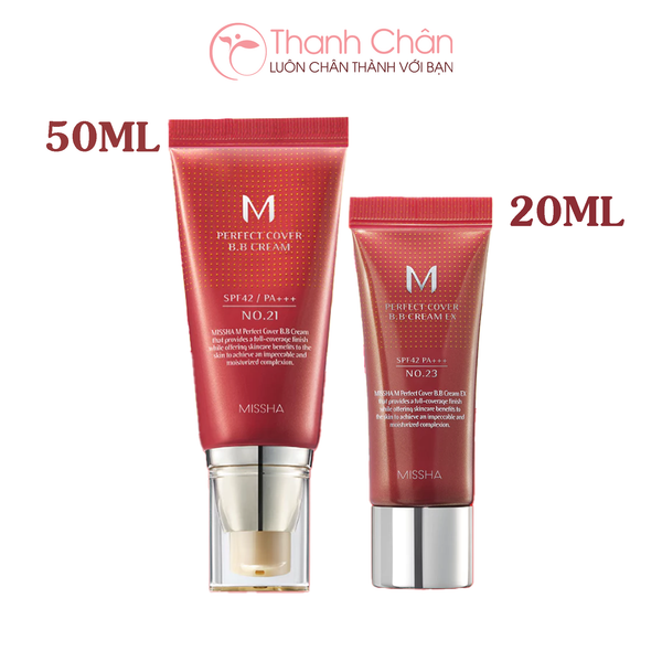 Kem nền Missha M Perfect Cover BB Cream EX