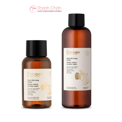 Nước tẩy trang bí đao The Cocoon Winter Melon Micellar Water - 500ml