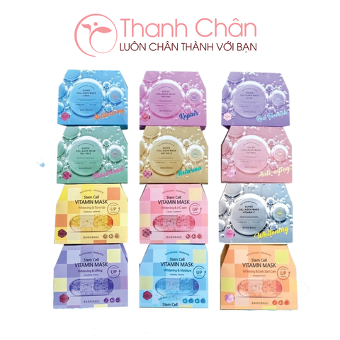 [Hộp 10 miếng] Mặt Nạ BANOBAGI Mask 30g