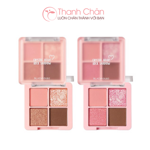 Phấn Mắt Black Rouge Crystal Heart Lock Shadow