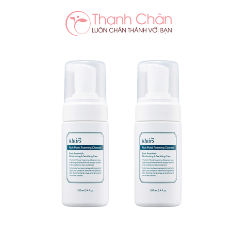 Sữa Rửa Mặt Klairs Rich Moist Foaming Cleanser