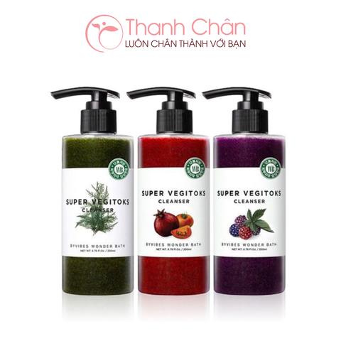 Sữa rửa mặt thải độc Super Vegitoks