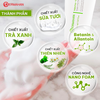 Sữa Rửa Mặt Trà Xanh Giảm Nhờn, Ngừa Mụn Dermahan Matcha & Milk Moisturizing Cleansing Foam 150ml