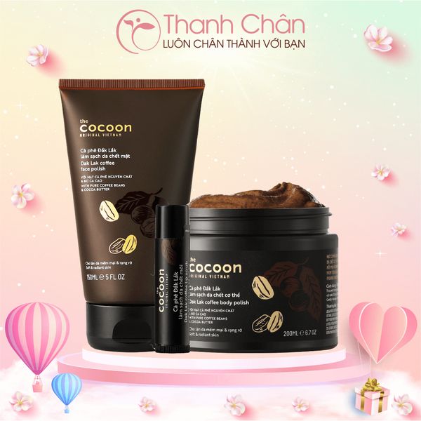 Tẩy Da Chết COCOON Cà Phê Đắk Lắk Làm Sạch Da Chết Body 200ml