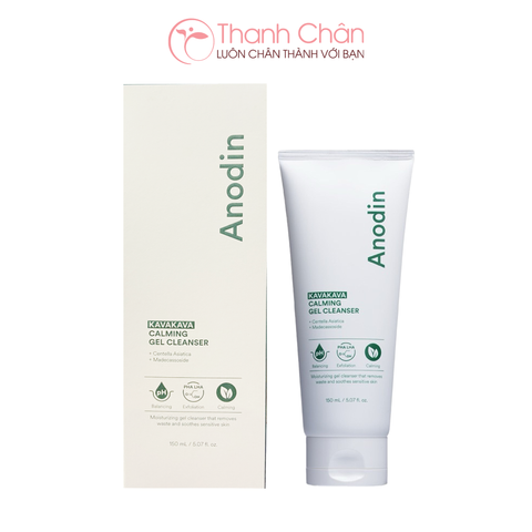 Sữa rửa mặt Anodin Kavakava Calming Gel Cleanser 150ml