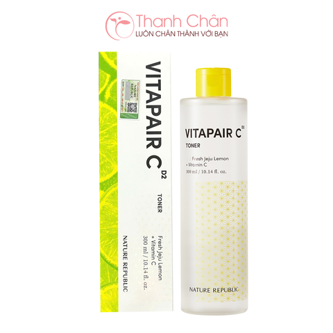 Nước hoa hồng Nature Republic Vitapair C Toner 300ml