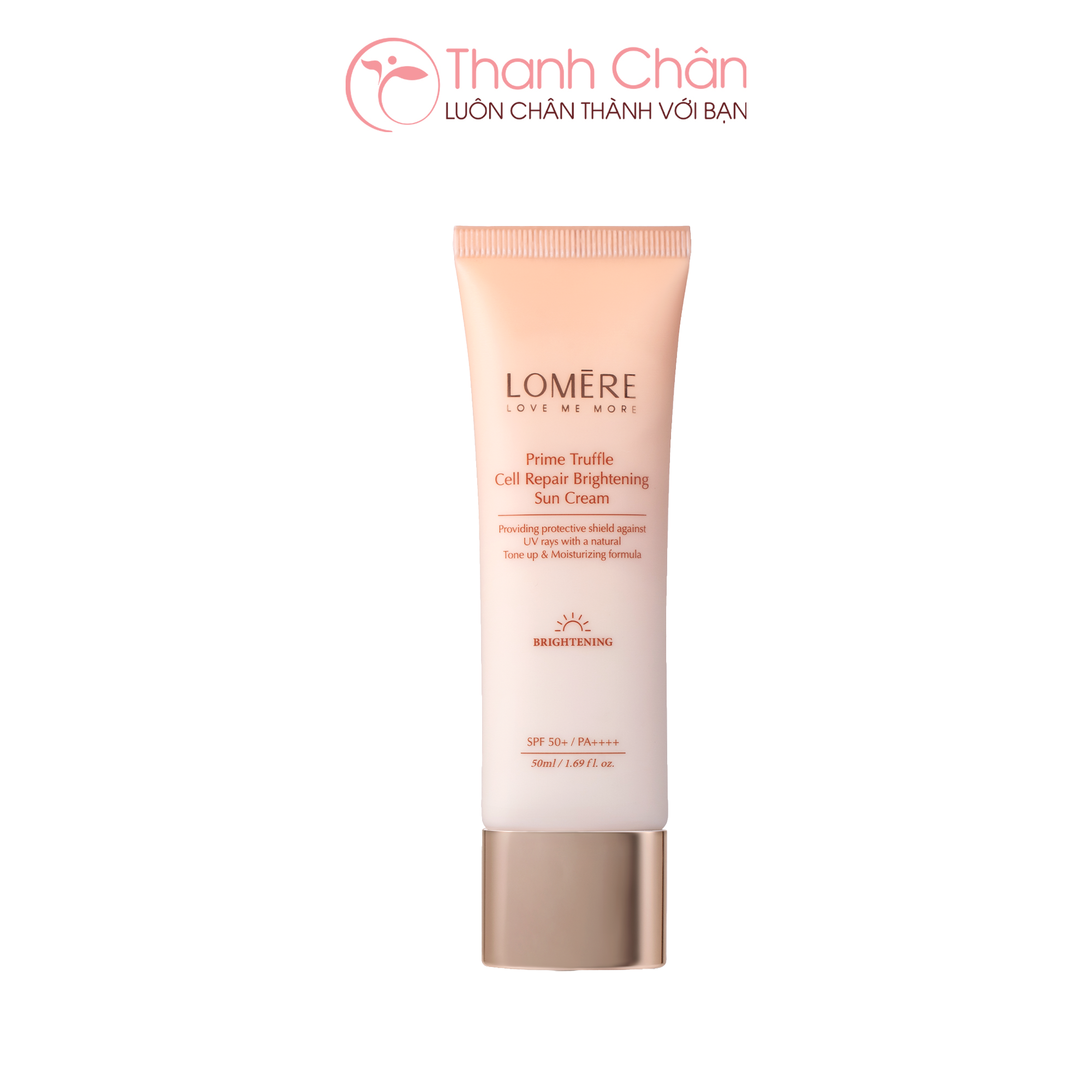 Kem chống nắng phổ rộng Lomere Prime Trufle Cell Repair Brightening Sun Cream 50ml