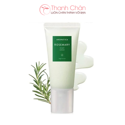 Tẩy Tế Bào Chết Da Đầu Aromatica Rosemary Scalp Scrub 165g