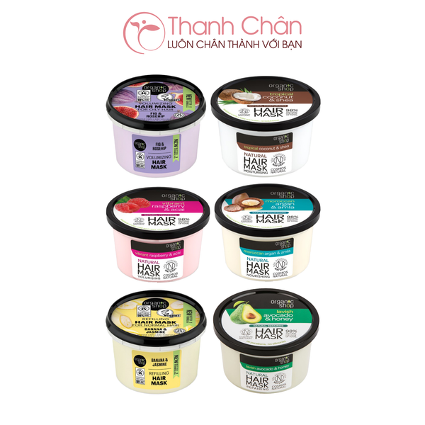 Kem Ủ Tóc Organic Shop Hair Mask (250ml)