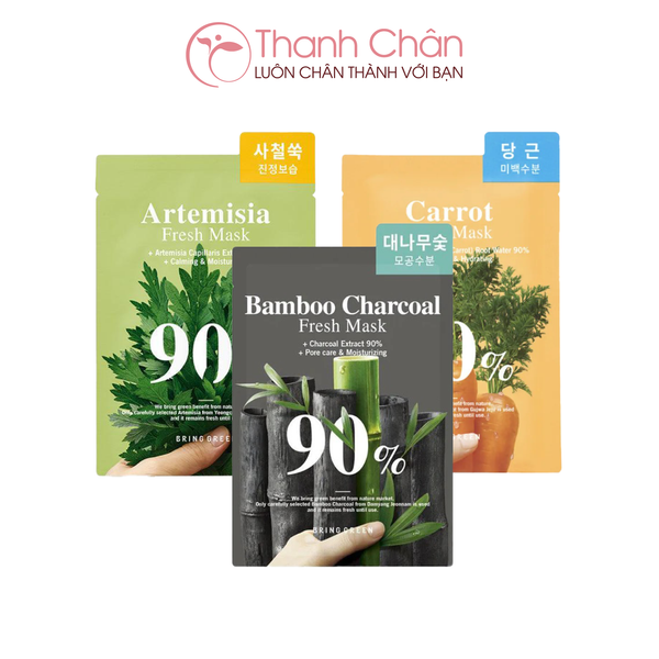 Mặt Nạ Bring Green 90% Fresh Mask 20g/miếng