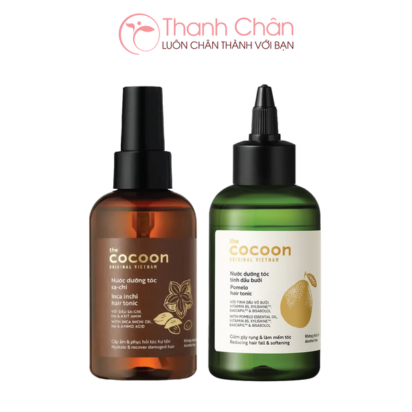 Nước Dưỡng Tóc Giảm Gãy Rụng Tinh Dầu Bưởi The Cocoon Pomelo Hair Tonic 140ml