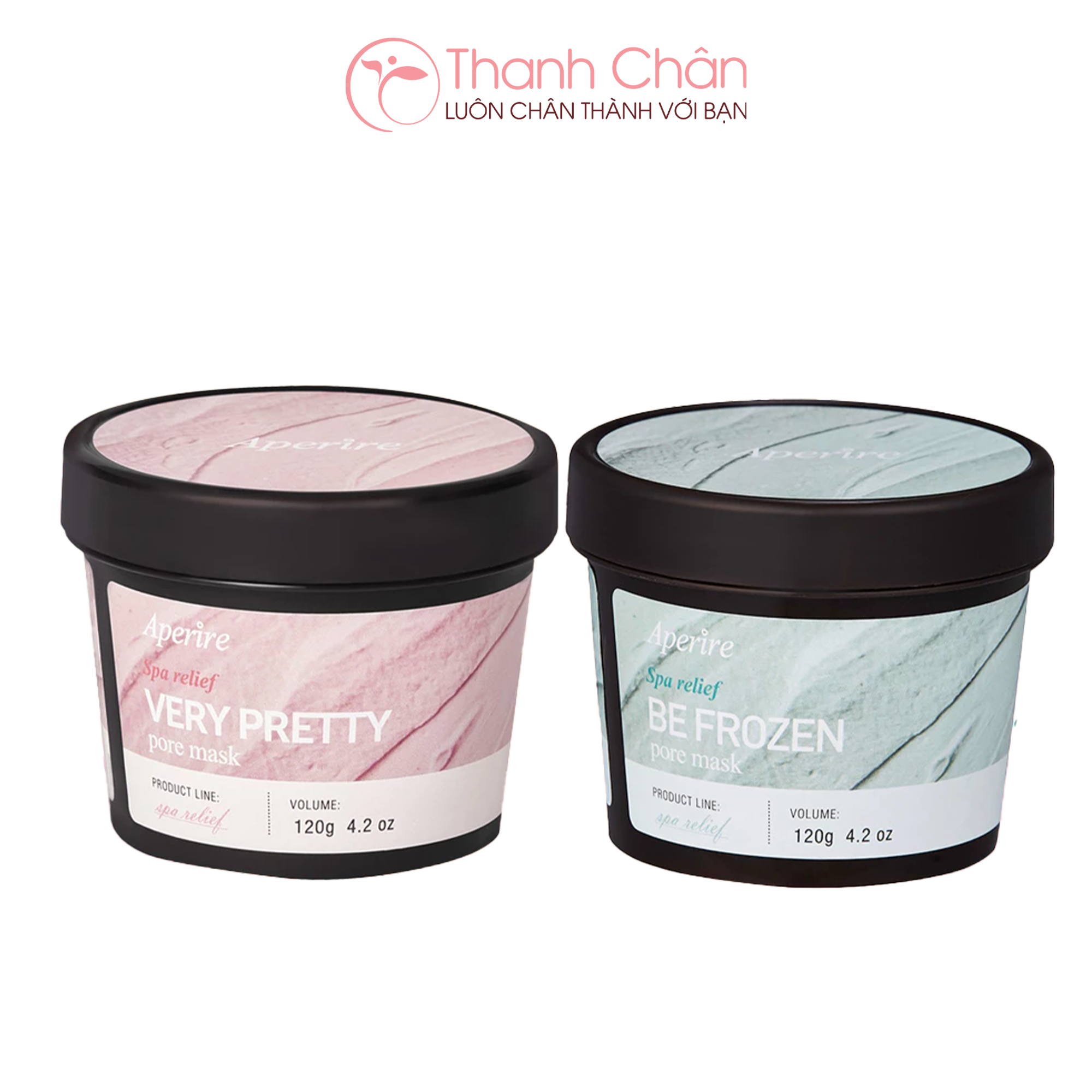 Mặt Nạ Đất Sét Aperire Spa Relief Pore Mask 120g