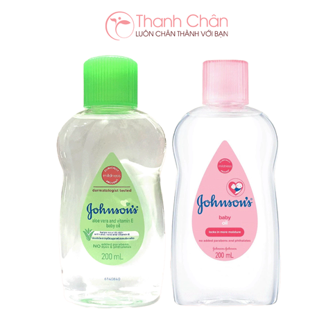 Dầu mát xa dưỡng ẩm Johnson's Baby Oil 50ml/200ml