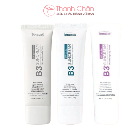 Kem Chống Nắng Innoskin B3 Suncream SPF50+ PA++++