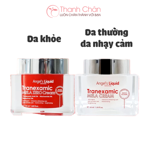 Kem Dưỡng Mờ Nám Chuyên Sâu Angel Liquid Tranexamic Mela Cream 50ml