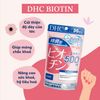 Viên uống biotin ngăn rụng tóc DHC Sustained Release Biotin (30 ngày)