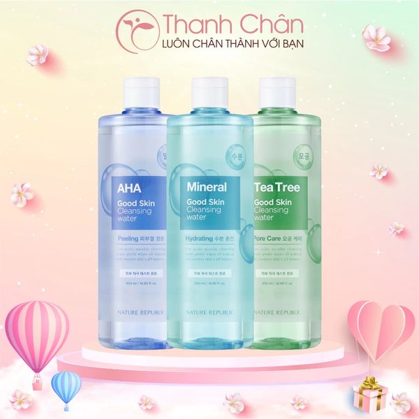 Nước tẩy trang Nature Republic Good Skin Cleansing Water 500ml