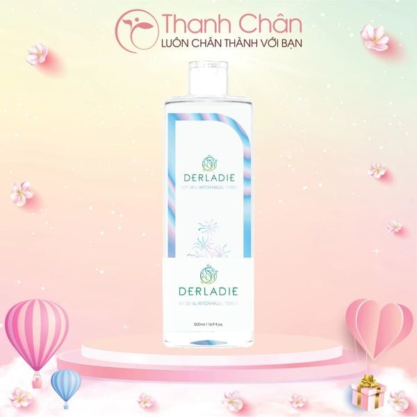 Nước hoa hồng Derladie Natural Toner 500ml
