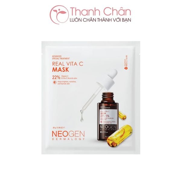Mặt nạ Neogen Dermalogy Real Vita C Mask 28g/miếng