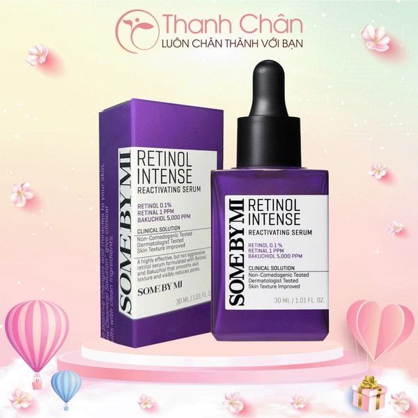 Tinh Chất Some By Mi Retinol Intense Reactivating Serum 30ml, chống lão hóa