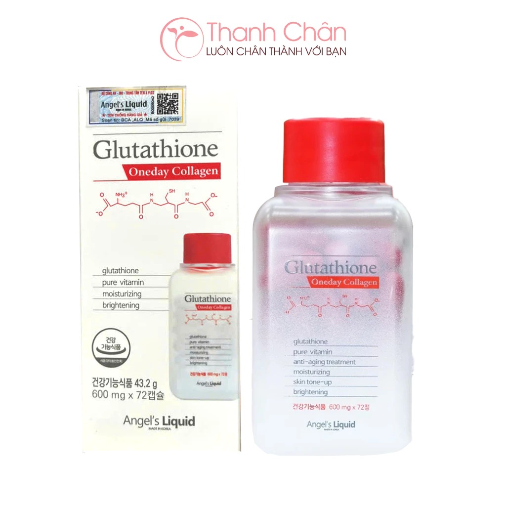 Vin ung trng da Angel Liquid Glutathione (72 vin) Thanh Chn Cosmetics  ca hng m phm chnh hng