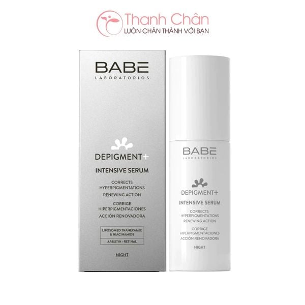 Tinh Chất BABÉ DEPIGMENT+ Intensive Serum Chai 30ml, dưỡng sáng, mờ thâm