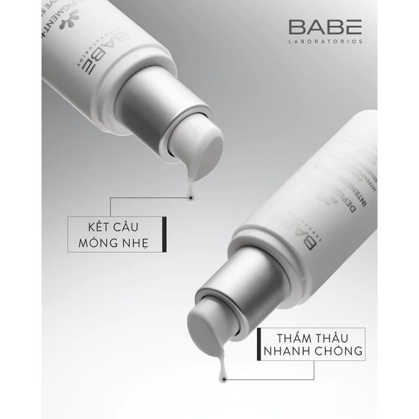 Tinh Chất BABÉ DEPIGMENT Intensive Serum Chai 30ml, dưỡng sáng, mờ thâm