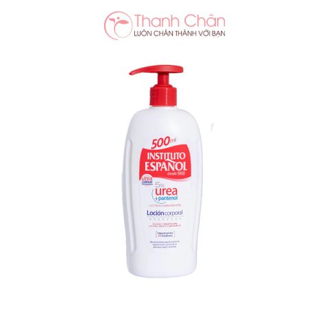 Sữa dưỡng Instituto Espanol 5% Urea + Pantenol Loción Corporal 500ml