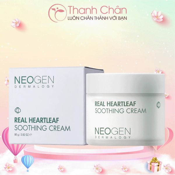 Kem dưỡng Neogen Dermalogy Real Heartleaf Soothing Cream 80g