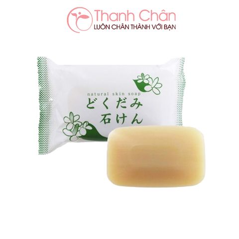 Xà Phòng Rửa Mặt Diếp Cá Dokudami Ngừa Mụn Natural Skin Soap 130g