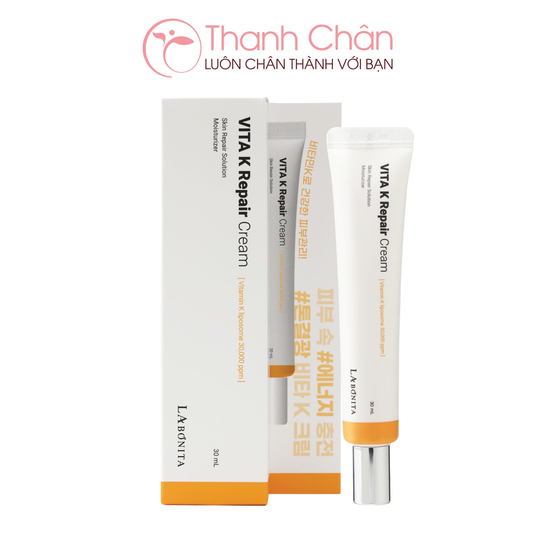 Kem Dưỡng Phục Hồi Da La Bonita Vita K Repair Cream 30ml