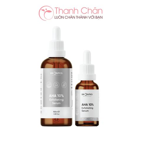 Tẩy Da Chết Làm Sáng Da AHA DrCeutics AHA 10% Exfoliating Serum 30g