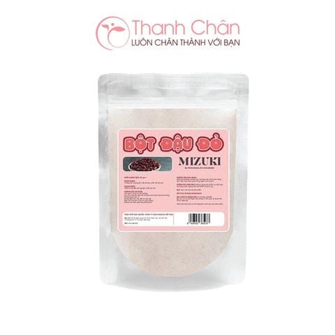 Bột Đậu Đỏ Mizuki Nguyên Chất, Ủ Trắng Sáng Da