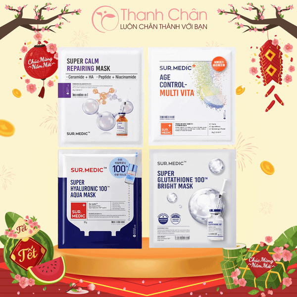 Mặt Nạ Dưỡng Trắng SURMEDIC Bright Glutathione Mask 30g