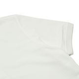  ÁO POLO TRƠN BASIC TRẮNG- 35765 