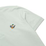  ÁO POLO HỌA TIẾT THÊU XANH NGỌC- 35764 
