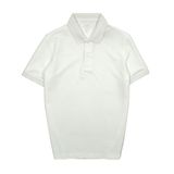  ÁO POLO TRƠN BASIC TRẮNG- 35765 