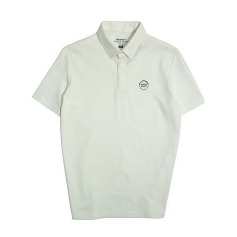  POLO PIQUE CAO CẤP MÀU TRẮNG - 35726 