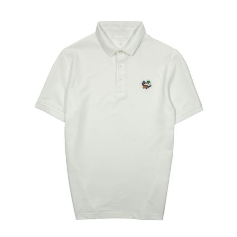  POLO HỌA TIẾT THÊU TRẮNG  - 35764 