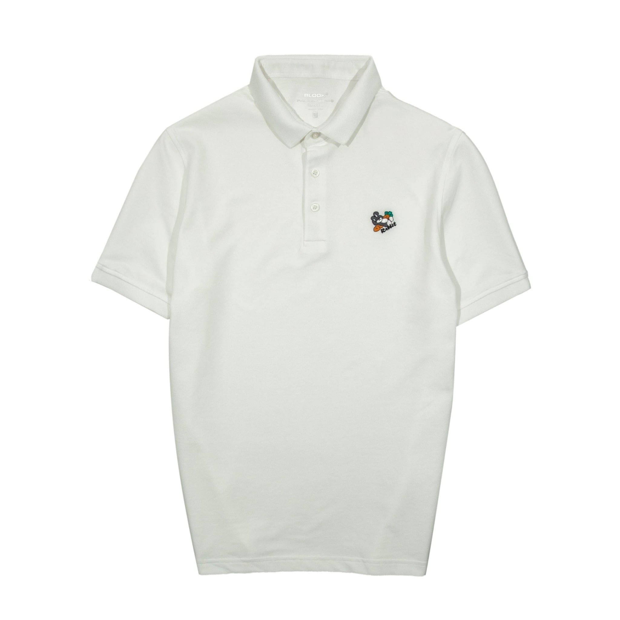 POLO HỌA TIẾT THÊU TRẮNG  - 35764 